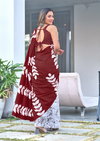 Tew Soft Pure Cotton Printed Fancy Saree Wholesalers In Delhi